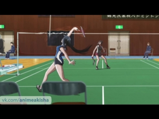 badminton ayano hanesaki / hanebado in hd - episode 6. anime in hd