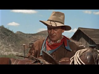 hondo (1953) - drama, melodrama, western, military. john farrow 1080p